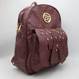 Girls Backpack 6562 - Maroon, Kids, Kids Bags, Chase Value, Chase Value
