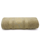 Embossed Flower Bath Towel - Fawn, Home & Lifestyle, Bath Towels, Chase Value, Chase Value