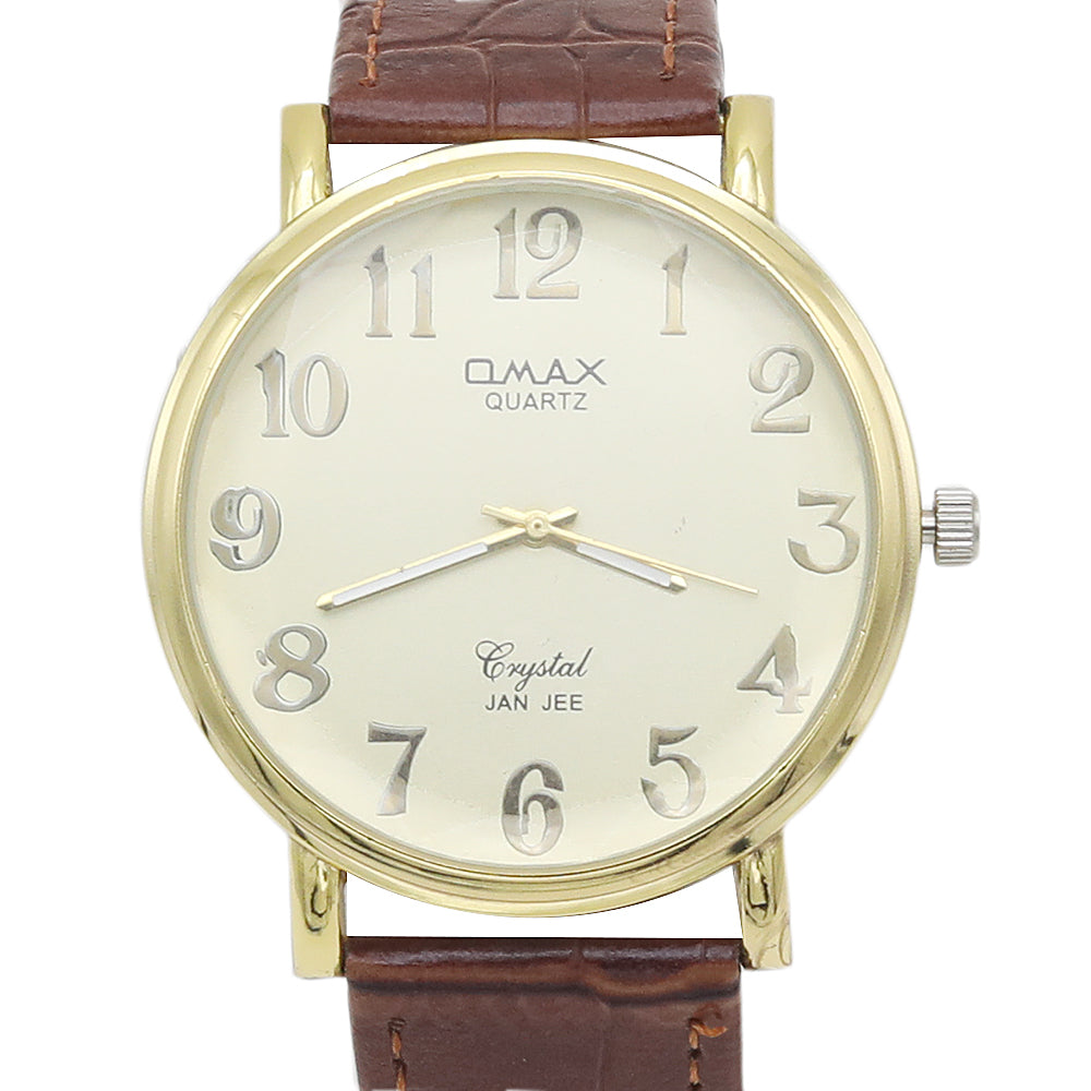 Men's Watch - Brown & Golden, Men, Watches, Chase Value, Chase Value