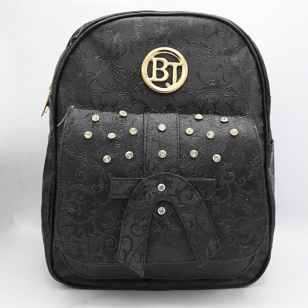 Girls Backpack 6562 - Black, Kids, Kids Bags, Chase Value, Chase Value