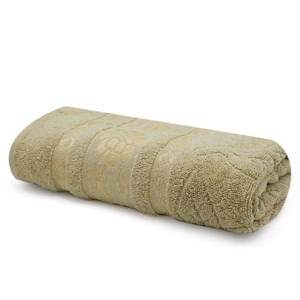 Embossed Flower Bath Towel - Fawn, Home & Lifestyle, Bath Towels, Chase Value, Chase Value