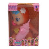 Doll Set  8 Pcs Mix 16 Pcs - W Bx (167A) - Orange, Kids, Dolls and House, Chase Value, Chase Value