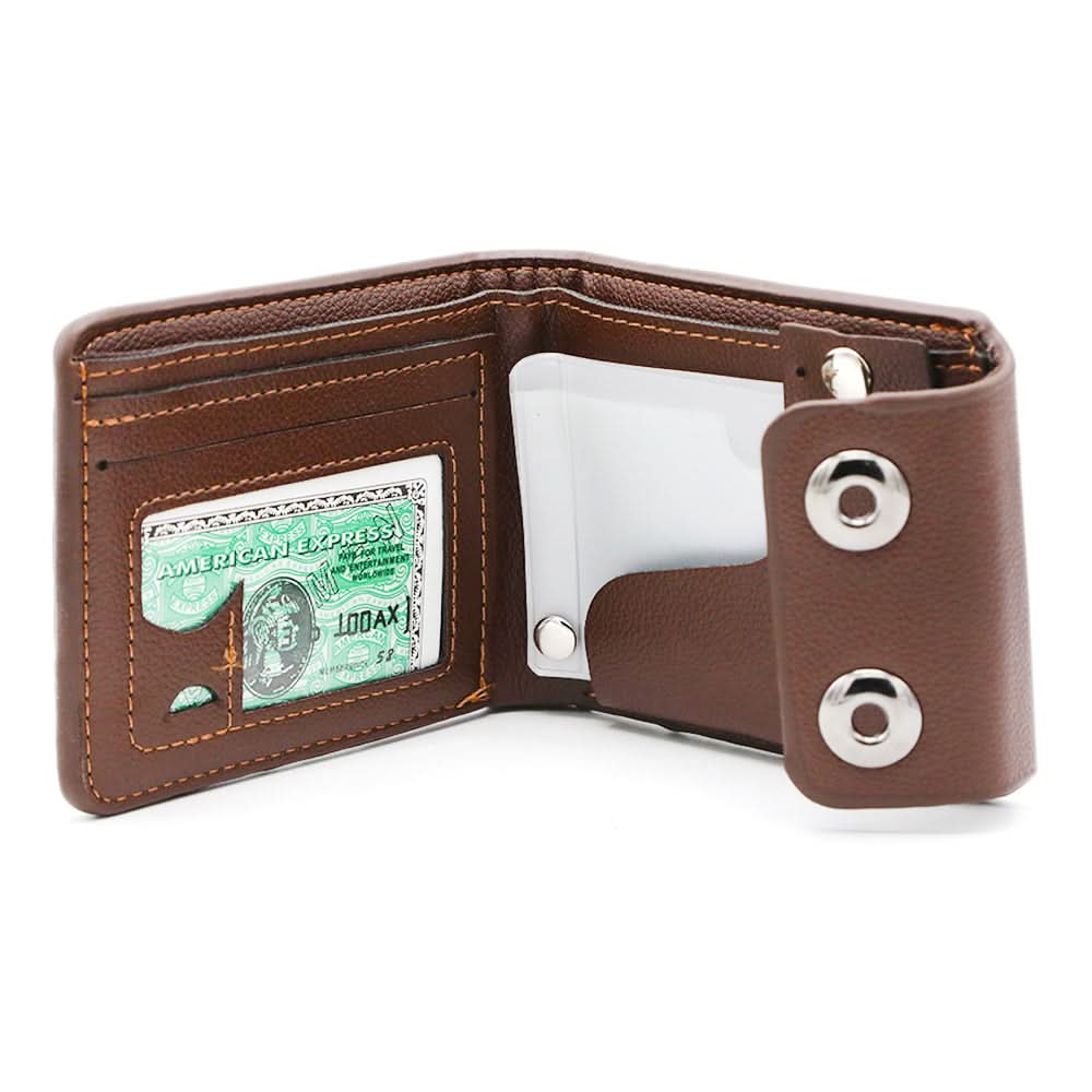 Men's Wallet - Dark Brown, Men, Wallets, Chase Value, Chase Value