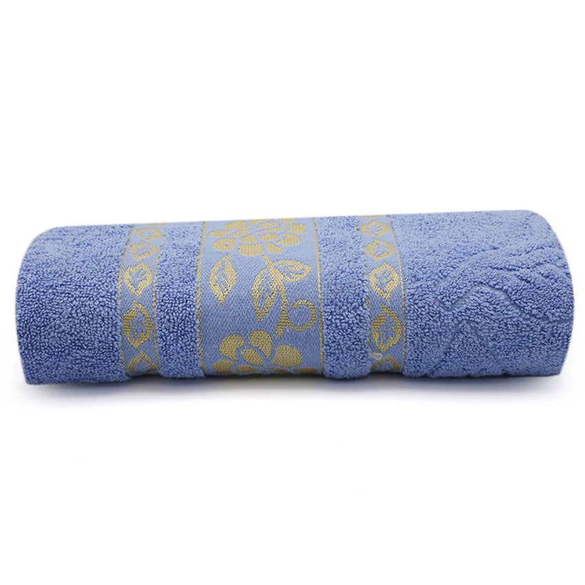 Embossed Flower Bath Towel - Sky Blue, Home & Lifestyle, Bath Towels, Chase Value, Chase Value