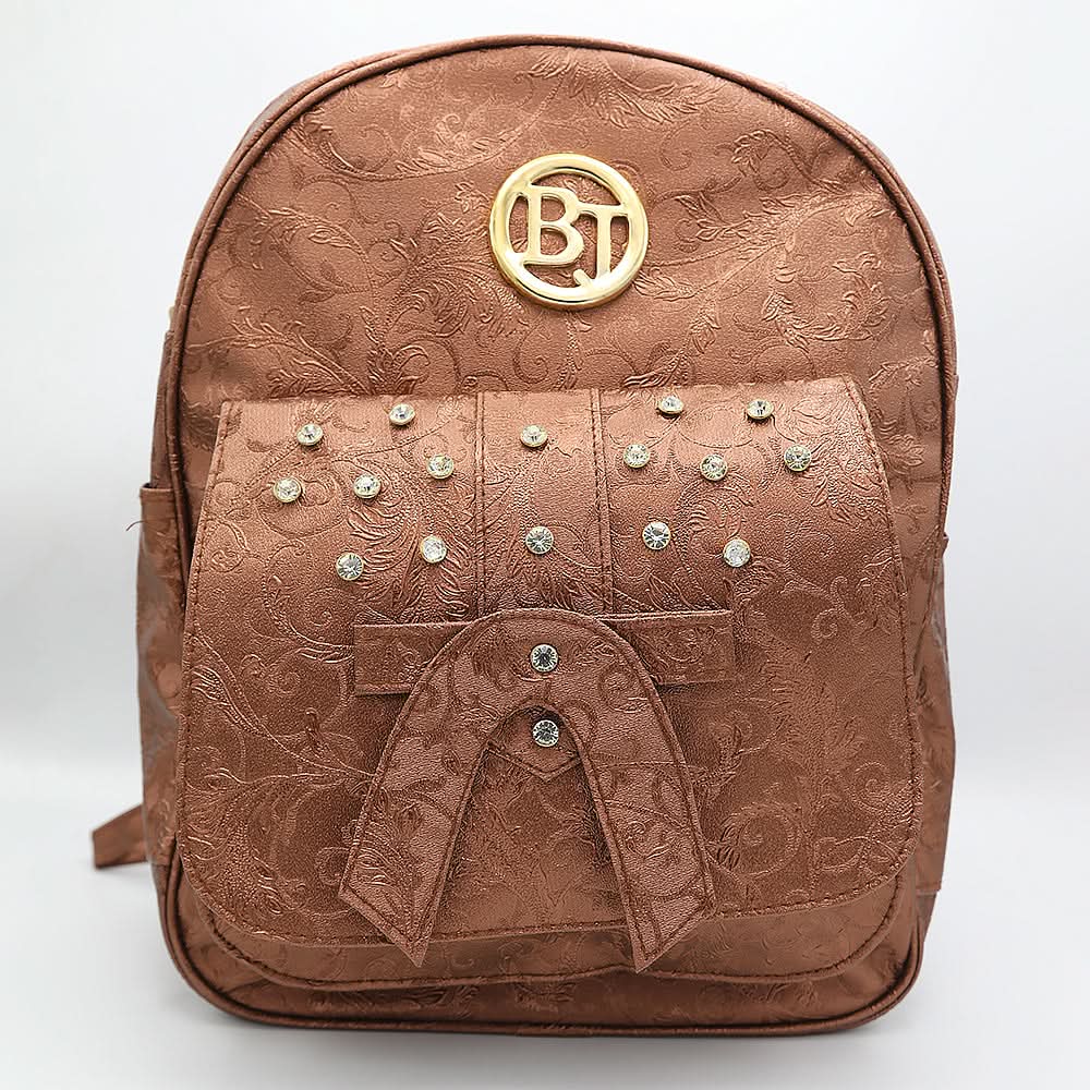 Girls Backpack 6562 - Copper, Kids, Kids Bags, Chase Value, Chase Value