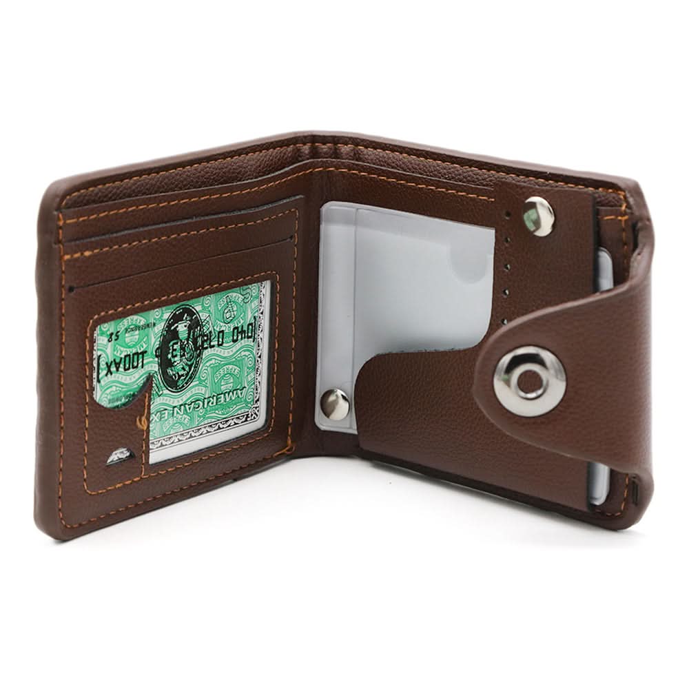 Men's Wallet - Dark Brown, Men, Wallets, Chase Value, Chase Value