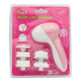 Beauty Care Massager 5in1 AE-8782 - Light Pink, Home & Lifestyle, Massagers, Chase Value, Chase Value