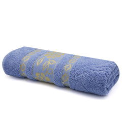 Embossed Flower Bath Towel - Sky Blue, Home & Lifestyle, Bath Towels, Chase Value, Chase Value