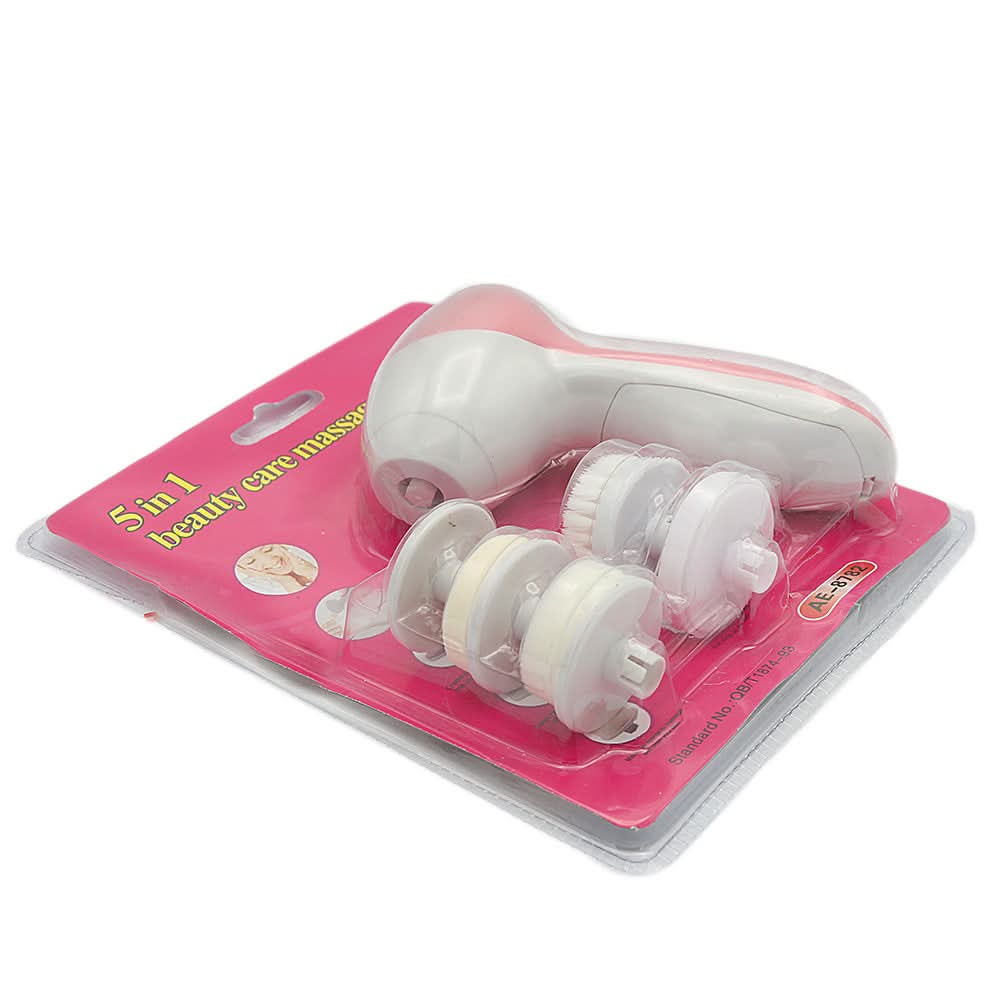 Beauty Care Massager 5in1 AE-8782 - Light Pink, Home & Lifestyle, Massagers, Chase Value, Chase Value