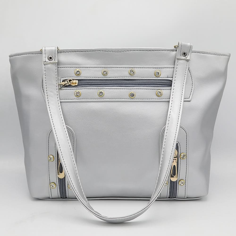 Women's Handbag 7651 - Silver, Women, Bags, Chase Value, Chase Value