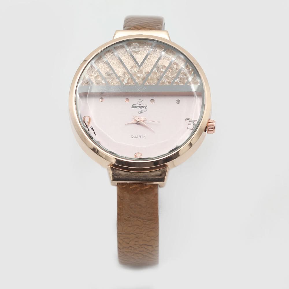Women's Analog Strap Watch - Copper, Women, Watches, Chase Value, Chase Value