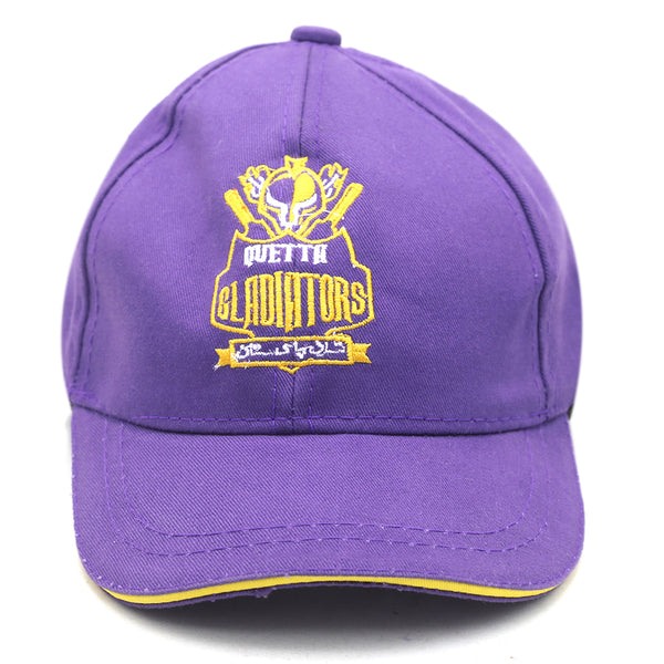 Kids Quetta Gladiators P-Cap - Purple, Kids, Boys Caps And Hats, Chase Value, Chase Value