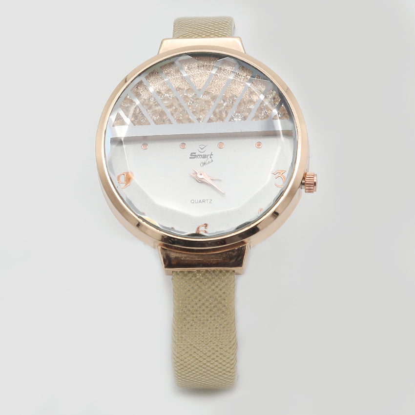 Women's Analog Strap Watch - Golden, Women, Watches, Chase Value, Chase Value