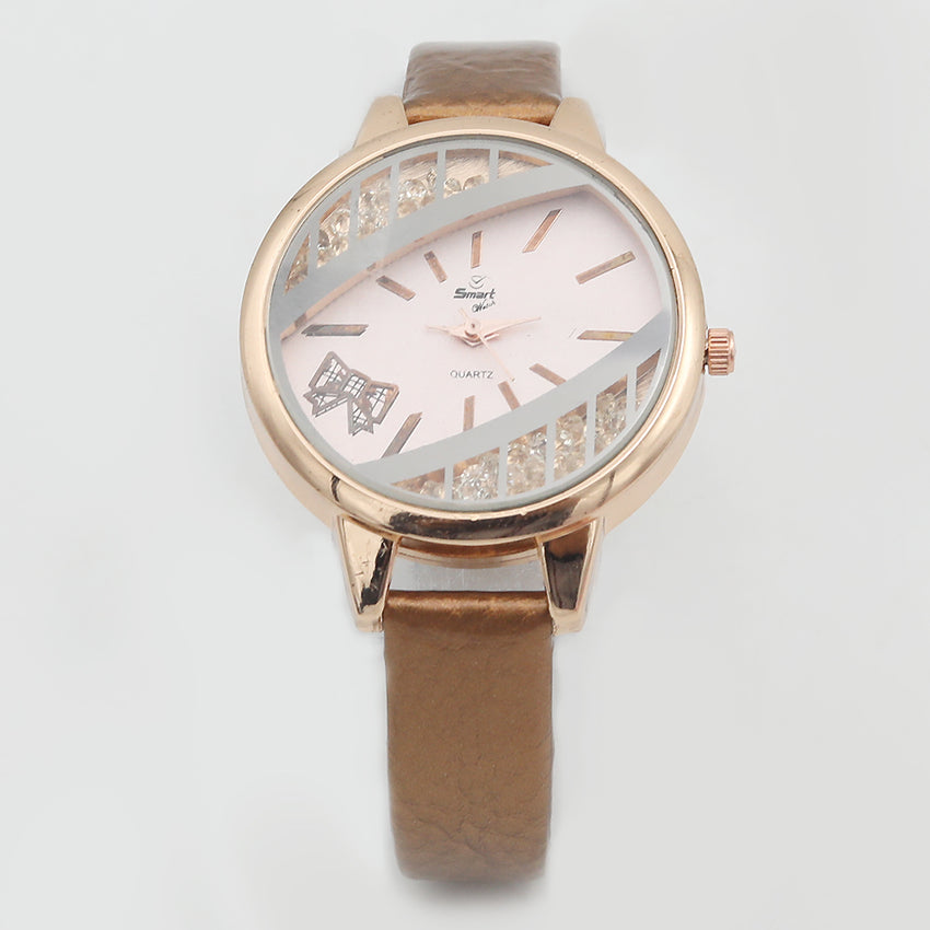 Women's Analog Strap Watch - Copper, Women, Watches, Chase Value, Chase Value