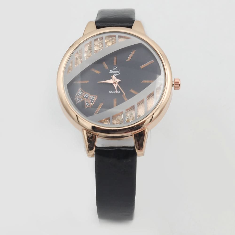Women's Analog Strap Watch - Black, Women, Watches, Chase Value, Chase Value