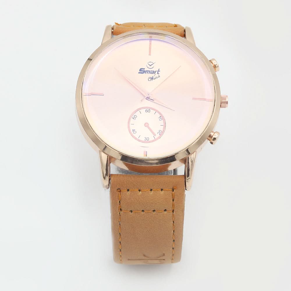 Men's Analog Strap Watch - Camel, Men, Watches, Chase Value, Chase Value