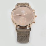 Men's Analog Strap Watch - Beige, Men, Watches, Chase Value, Chase Value
