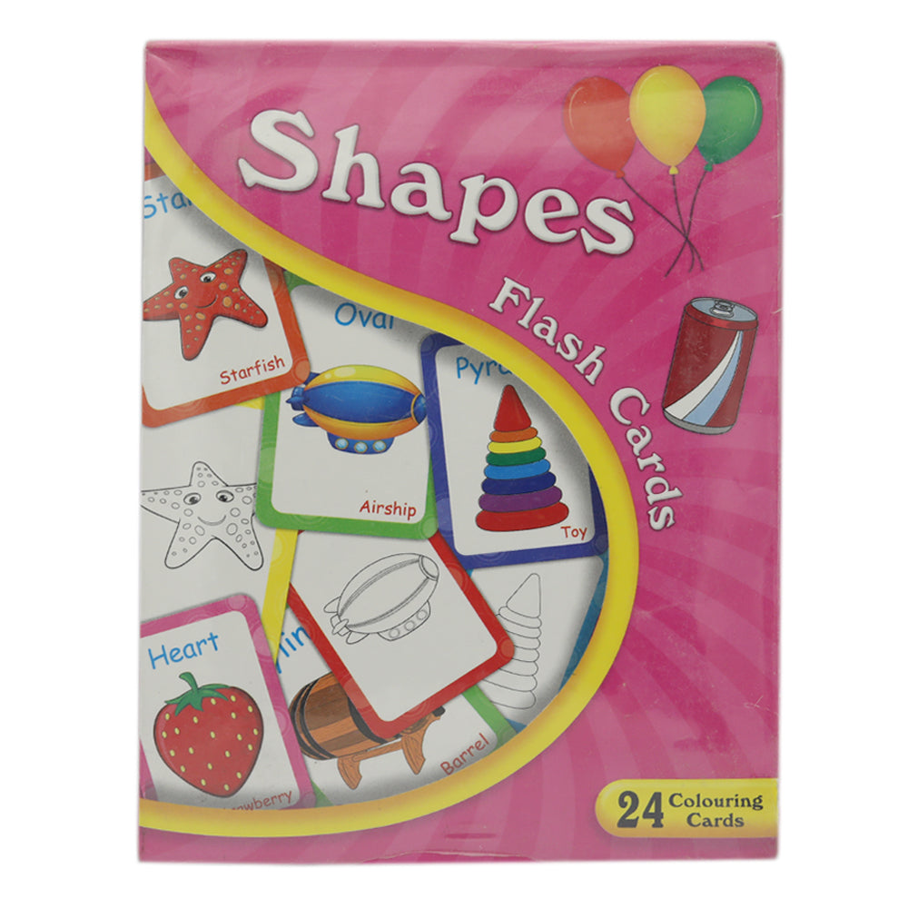 Kids Flash Cards - A - Pink, Kids, Kids Educational Books, Chase Value, Chase Value