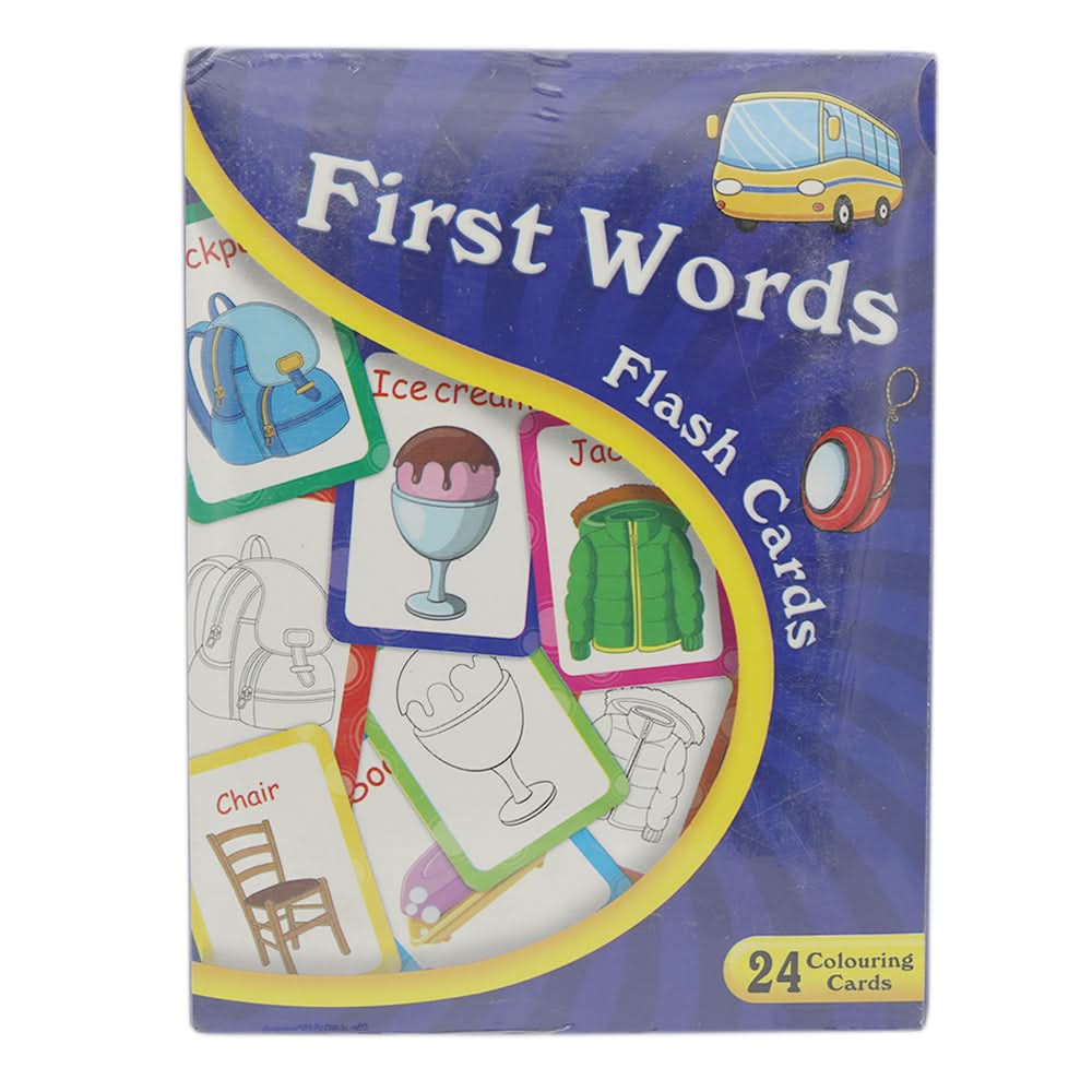 Kids Flash Cards - A - Blue, Kids, Kids Educational Books, Chase Value, Chase Value