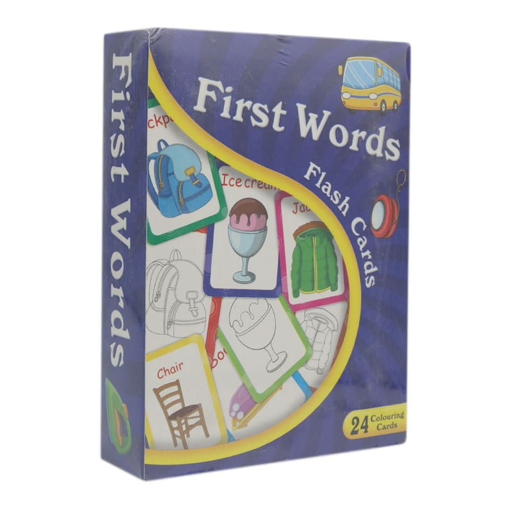 Kids Flash Cards - A - Blue, Kids, Kids Educational Books, Chase Value, Chase Value