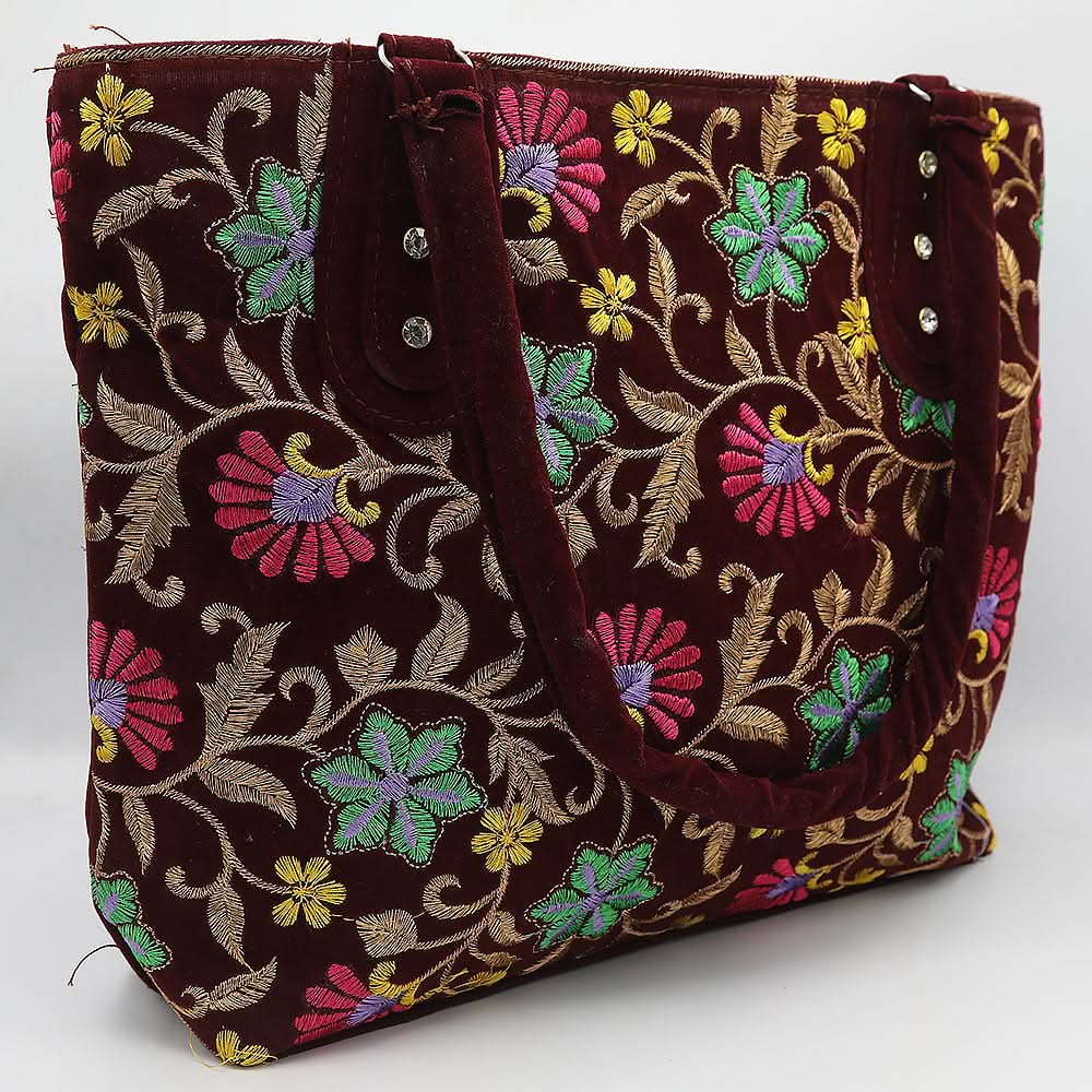 Women's Shoulder Bag 1555 - Maroon, Women, Bags, Chase Value, Chase Value