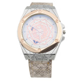 Men's Analog Strap Watch - Fawn & Silver, Men, Watches, Chase Value, Chase Value
