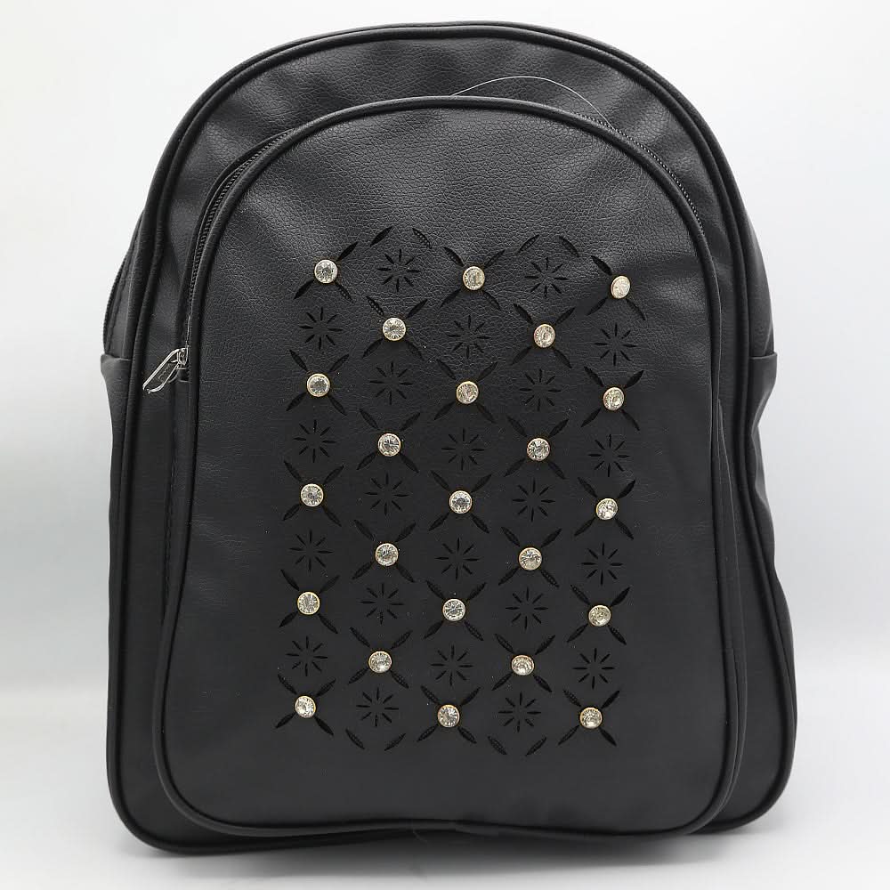 Girls Backpack ZH-234 - Black, Kids, School And Laptop Bags, Chase Value, Chase Value