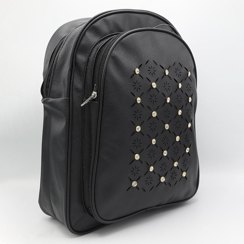 Girls Backpack ZH-234 - Black, Kids, School And Laptop Bags, Chase Value, Chase Value