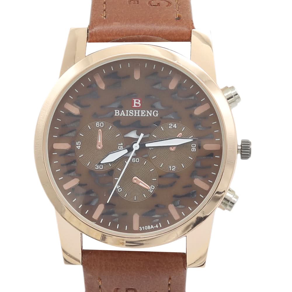 Men's Bashing Watch - Brown, Men, Watches, Chase Value, Chase Value