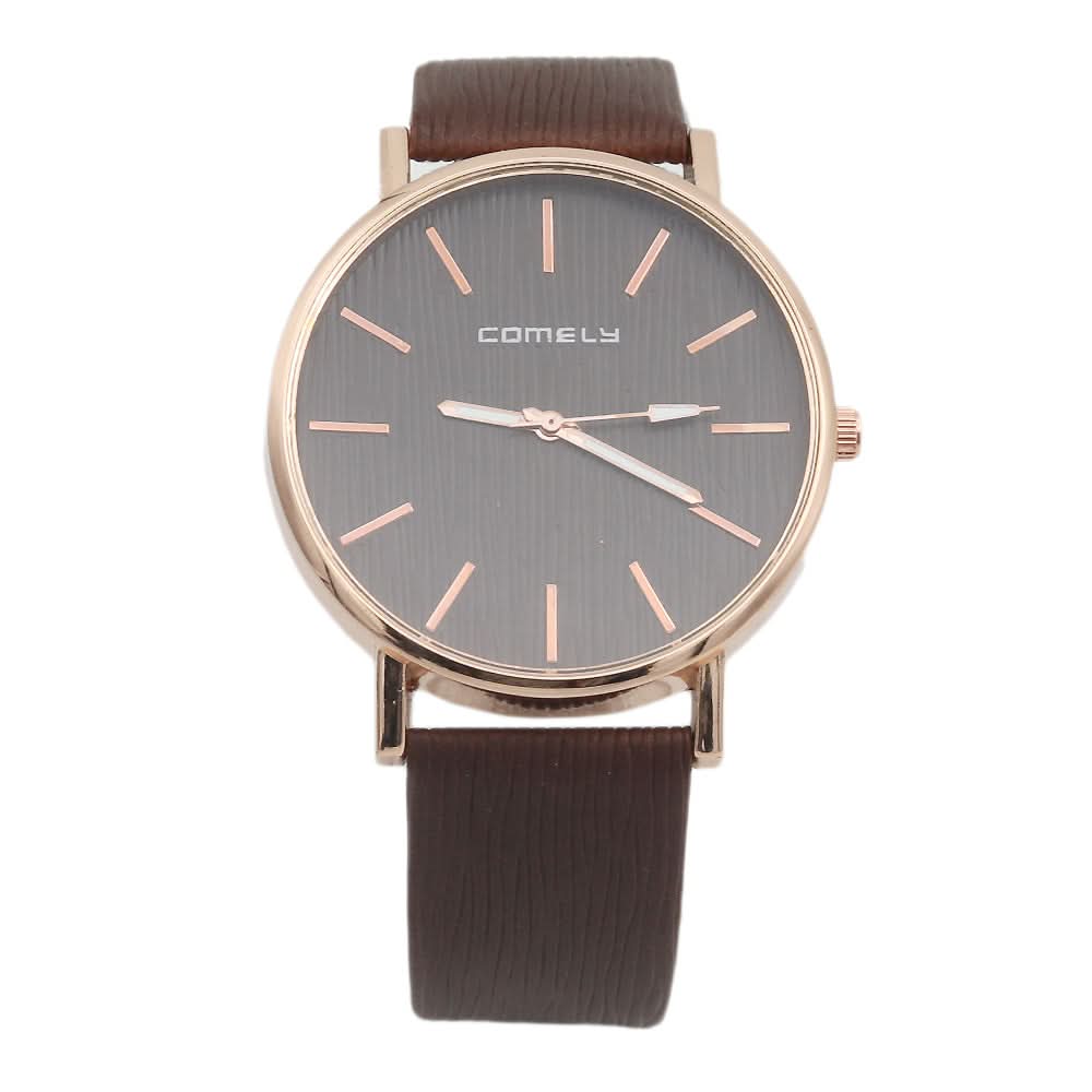 Men's Analog Strap Watch - Coffee, Men, Watches, Chase Value, Chase Value