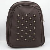 Girls Backpack ZH-234 - Dark Brown, Kids, School And Laptop Bags, Chase Value, Chase Value