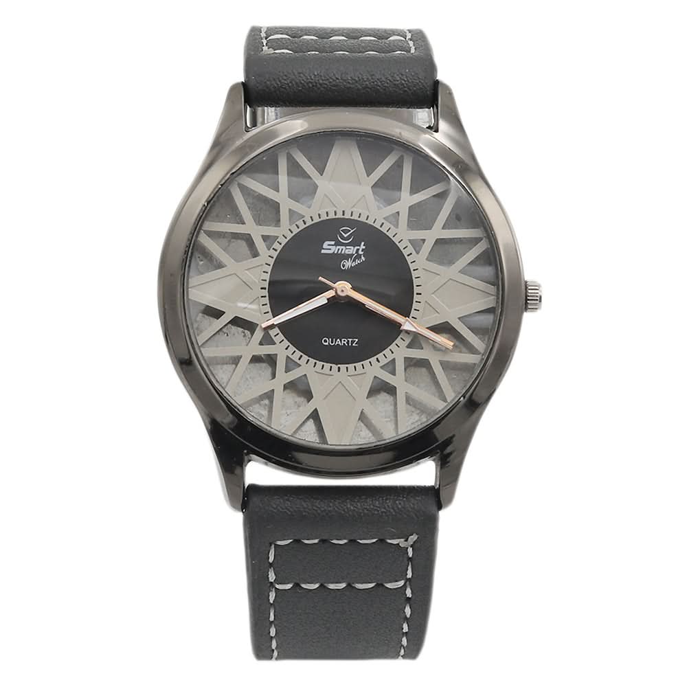 Men's Skeleton Strap Watch - Grey, Men, Watches, Chase Value, Chase Value