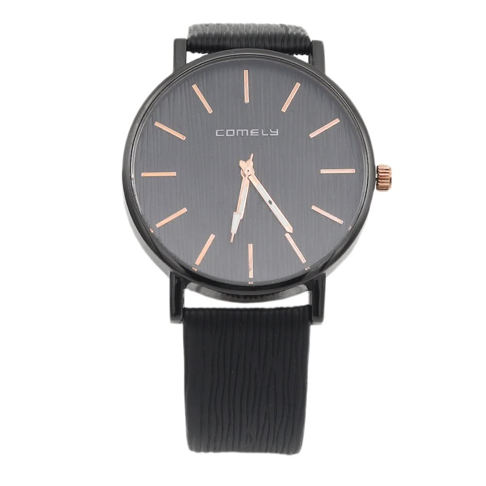 Men's Analog Strap Watch - Black, Men, Watches, Chase Value, Chase Value
