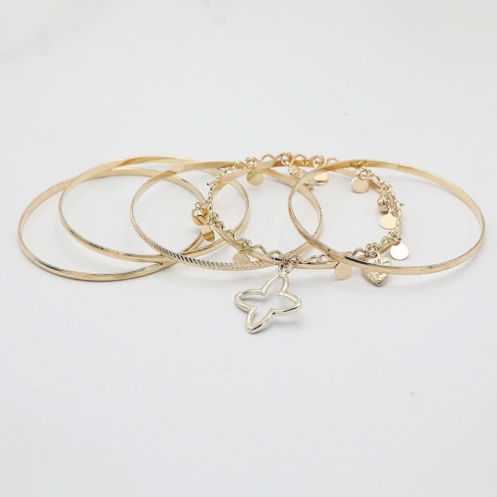 Women's Bangles - Golden, Women, Bangles & Bracelets, Chase Value, Chase Value
