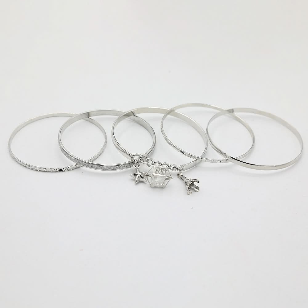 Women's Bangles - Silver, Women, Bangles & Bracelets, Chase Value, Chase Value