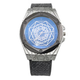 Men's Analog Strap Watch - Black & Silver, Men, Watches, Chase Value, Chase Value