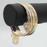 Women's Bangle - Golden, Women, Bangles & Bracelets, Chase Value, Chase Value