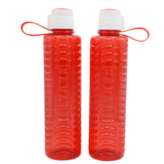 2 Water Bottles - Red, Home & Lifestyle, Glassware & Drinkware, Chase Value, Chase Value