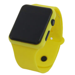 Kids Square Watch - Yellow, Kids, Boys Watches, Chase Value, Chase Value