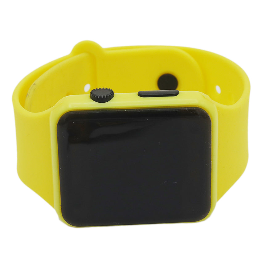 Kids Square Watch - Yellow, Kids, Boys Watches, Chase Value, Chase Value