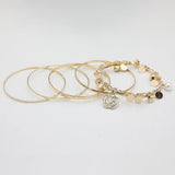 Women's Bangles - Golden, Women, Bangles & Bracelets, Chase Value, Chase Value