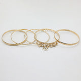Women's Bangles - Golden, Women, Bangles & Bracelets, Chase Value, Chase Value