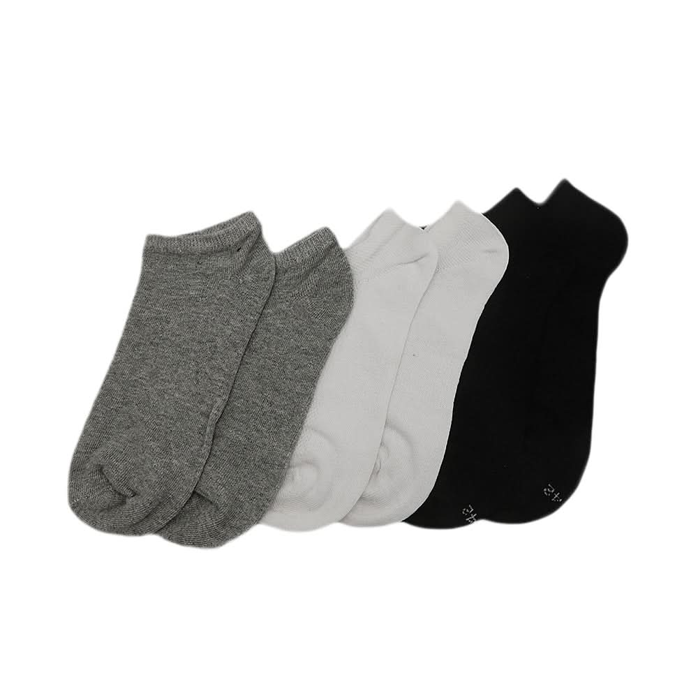Men’s 3Pcs Ankle Socks Boss - Multi, Men, Mens Socks, Chase Value, Chase Value
