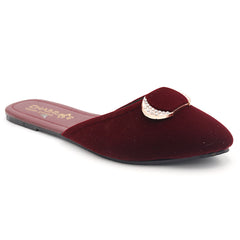 Women's Banto Slippers B-605 - Maroon, Women, Slippers, Chase Value, Chase Value
