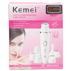Kemei Ladies Shaver KM-375, Home & Lifestyle, Shaver & Trimmers, Kemei, Chase Value