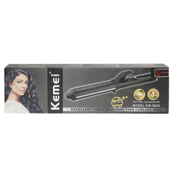 Curler Kemei - KM-5620, Home & Lifestyle, Straightener And Curler, Beauty & Personal Care, Hair Styling, Kemei, Chase Value