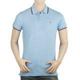 Eminent Men's Half Sleeves Polo T-Shirt - Sky Blue, Men, T-Shirts And Polos, Eminent, Chase Value