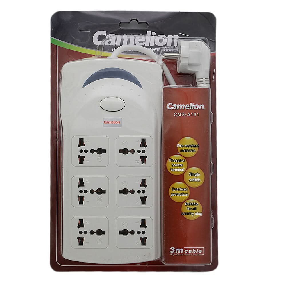 Camelion Power Socket Cms161, Home & Lifestyle, Kitchen Tools And Accessories, Chase Value, Chase Value