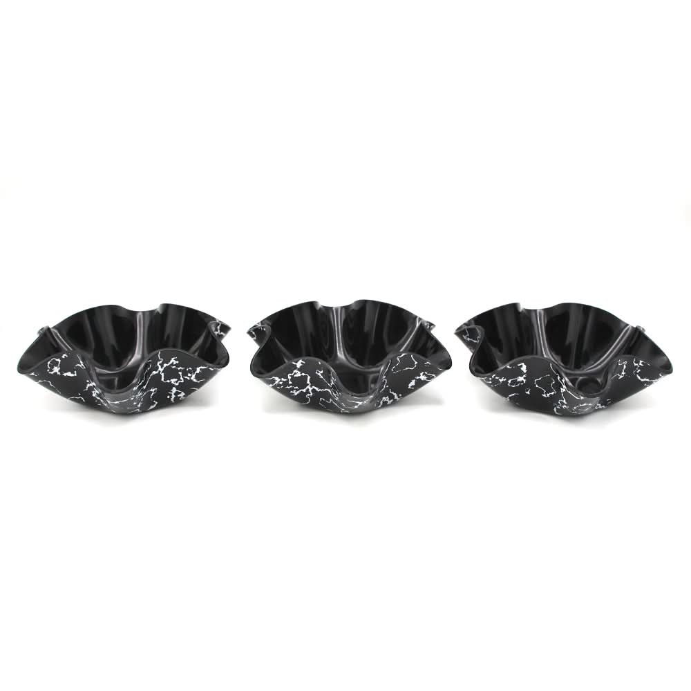 Star Bowl 3 Pcs Set - Black, Home & Lifestyle, Serving And Dining, Chase Value, Chase Value