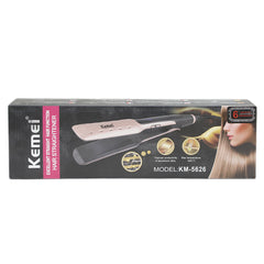 Straightener Kemei KM-5626, Home & Lifestyle, Straightener And Curler, Beauty & Personal Care, Hair Styling, Kemei, Chase Value